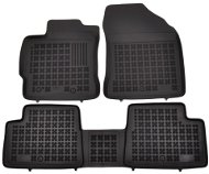 ACI TOYOTA Auris 13- gumové koberčeky čierne s vyšším okrajom (súprava 3 ks) - Autokoberce