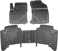 Rezaw-Plast gumové koberečky černé s vyšším okrajem Toyota Hilux 16- sada 3 ks - Car Mats