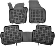 Rezaw-Plast gumové koberečky černé s vyšším okrajem VW Sharan 10- 5 míst, sada 3 ks - Car Mats