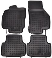 Car Mats Rezaw-Plast gumové koberečky černé s vyšším okrajem Škoda Octavia 12- sada 4 ks - Autokoberce