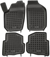 Car Mats Rezaw-Plast gumové koberečky černé s vyšším okrajem Škoda Fabia 99-04 sada 4 ks - Autokoberce