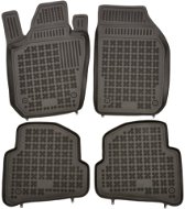 Rezaw-Plast gumové koberečky černé s vyšším okrajem Škoda Fabia 14- sada 4 ks - Car Mats