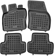 ACI ŠKODA Karoq 17- gumové koberčeky čierne s vyšším okrajom (súprava 4 ks) - Autokoberce