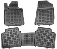 Rezaw-Plast gumové koberečky černé s vyšším okrajem Kia Optima 15- sada 3 ks - Car Mats