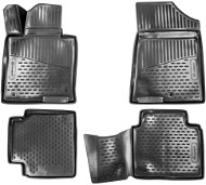 ACI KIA Optima 15- gumové koberečky, zvýšený okraj a větší zakrytí, černé (sada 4 ks) - Car Mats