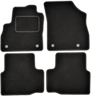 ACI OPEL Astra 8 / 15- textilné koberčeky čierne (pre guľaté príchytky, súprava 4 ks) - Autokoberce