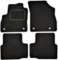 ACI OPEL Astra 8/15- textilní koberečky černé (pro kulaté příchytky, sada 4 ks) - Car Mats
