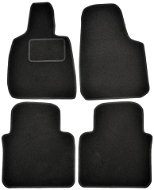 Autokoberce ACI BMW 6, 76 – 89 textilné koberčeky čierne (súprava 4 ks) - Autokoberce