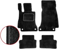 ACI MERCEDES-BENZ W213 "E" 16- textilní koberečky černé EXCLUSIVE (sada 4 ks) - Car Mats