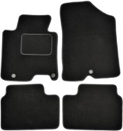 Car Mats ACI KIA Cee'd 12- textilní koberečky černé EXCLUSIVE (sada 4 ks) - Autokoberce