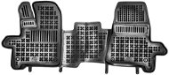 ACI FORD Transit 12-gumové koberčeky čierne s vyšším okrajom (2 oddelené sedadlá, auto. prevodovka, 1 ks) - Autokoberce