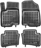ACI HYUNDAI i20, 20- gumové koberčeky čierne s vyšším okrajom (súprava 4 ks) - Autokoberce