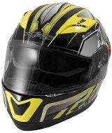 A-Pro ALLIANCE YE žlutá fluo integrální přilba XS - Motorbike Helmet