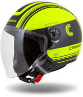 CASSIDA přilba Handy Metropolis Safety (žlutá fluo/černá/reflexní šedá) 2023 XL (60 cm) - Helma na skútr