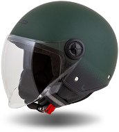 CASSIDA přilba Handy (zelená matná/černá) 2023 L (59 cm) - Scooter Helmet