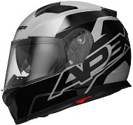 CASSIDA Apex Contrast (Grey/Black) - Motorbike Helmet