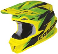 CASSIDA Cross Pro (Green/Yellow Fluo/Black) - Motorbike Helmet