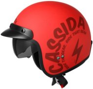 CASSIDA Oxygen Gear (červená matná/čierna) - Prilba na motorku
