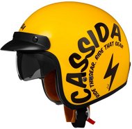 CASSIDA Oxygen Gear (yellow / black) - Motorbike Helmet