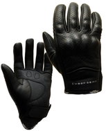 MIDI LEATHER TOURIST GLOVES black - Motorcycle Gloves