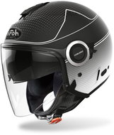 AIROH HELIOS MAP Black/White-Matte - Scooter Helmet