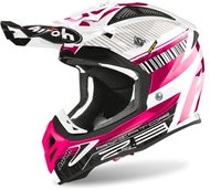 AIROH AVIATOR NOVAK 2.3 AMSS Pink/Black - Motorbike Helmet