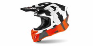 AIROH TWIST 2.0 FRAME Orange/Grey-Matte - Motorbike Helmet