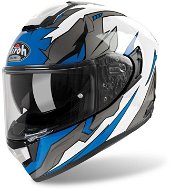 AIROH ST 501 BIONIC bílá/modrá - Helma na motorku