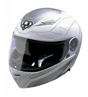 Yohe 950-16, White, Grey - Motorbike Helmet