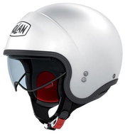 Nolan N21 Visor Classic Metal White 5 - Motorbike Helmet
