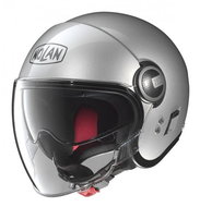 Nolan N21 Visor Classic Platinum Silver 1 - Motorbike Helmet