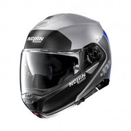 Nolan N100-5 Plus Distinctive N-Com Flat Silver 30 - Motorbike Helmet