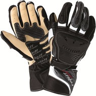 ROLEFF Sachsenring, Black / Grey - Motorcycle Gloves