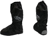 OXFORD RAIN SEAL Shoe Covers with Reflective Elements and Soles, (Black) - Waterproof Motorbike Apparel