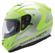 MT HELMETS Blade SV Reflexion (yellow fluo / reflective, size M) - Motorbike Helmet