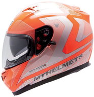 MT HELMETS Blade SV Reflexion (orange fluo / reflective, size 2XL) - Motorbike Helmet