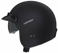 CASSIDA Oxygen (matte black, size S) - Motorbike Helmet