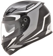 CASSIDA Integral 2.0 (black / white / gray, size L) - Motorbike Helmet