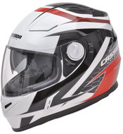 CASSIDA Evo (black / white / red, size XL) - Motorbike Helmet