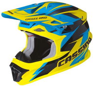 CROSS PRO PRO CASSIDA (blue / yellow fluo / black, size XL) - Motorbike Helmet