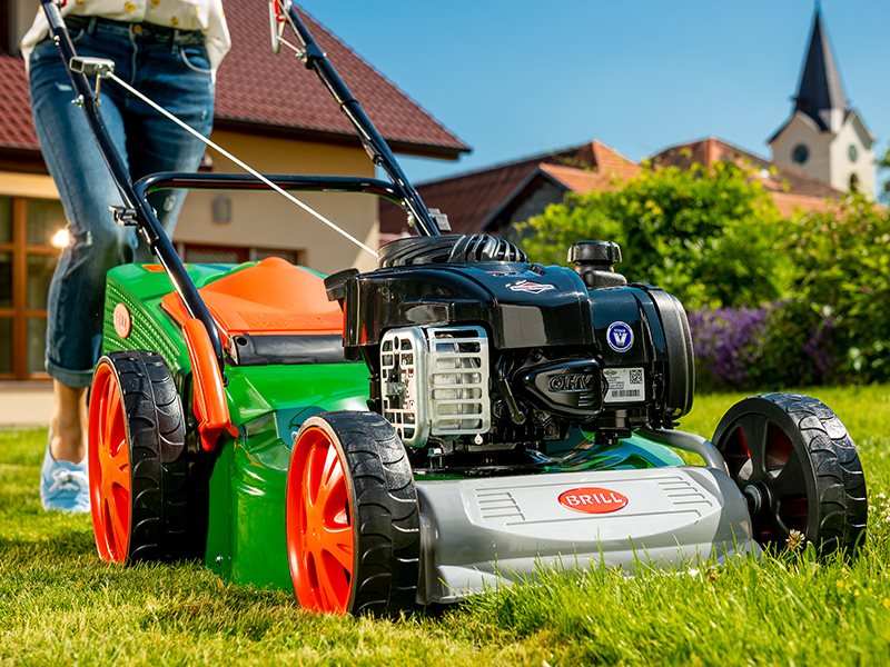 Brill discount lawn mower