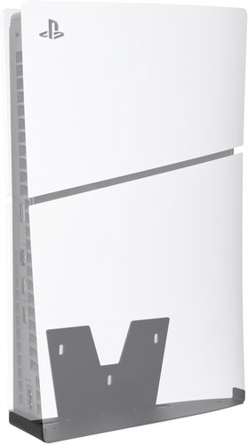 4mount - Wall Mount for PlayStation 5 Slim Black + 2x Controller Mount - Ständer für Spielkonsole - Hauptbild