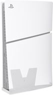 4mount - Wall Mount for PlayStation 5 Slim White + 2x Controller Mount - Stojan na herní konzoli
