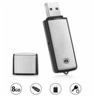 Daklos USB Diktafon, hlasový záznamník 16 GB paměť, nahrávání hlasu a zvuku - Diktafon