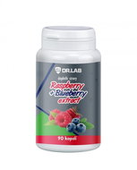 DR. LAB RASPBERRY + BLUEBERRY EXTRACT 90 CAPSULES - Dietary Supplement
