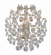 Markslöjd 102334 - Crystal Wall Lamp ROSENDAL, 1xE14/40W/230V - Wall Lamp