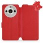 Kožené Mobiwear flip na Realme 11 Pro – Červené – L_RDS - Puzdro na mobil