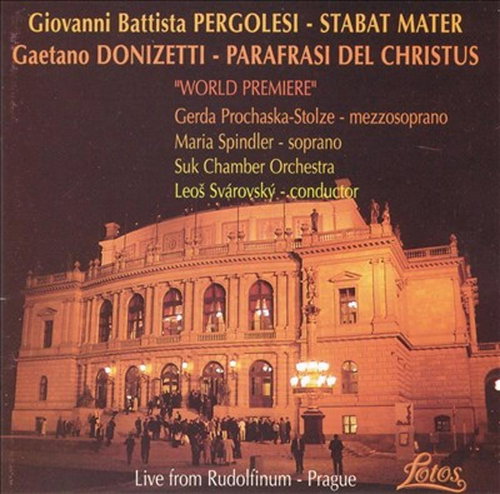 Svárovský Leoš, Gerda Prochaska, Suk Chamber Orchestra: Stabat Mater - Music CD - Main image