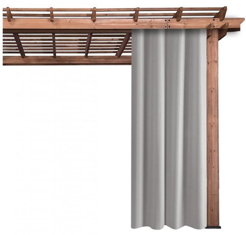 MyBestHome Jamaica light grey 155 x 220 cm 1 piece - Drape - Main image