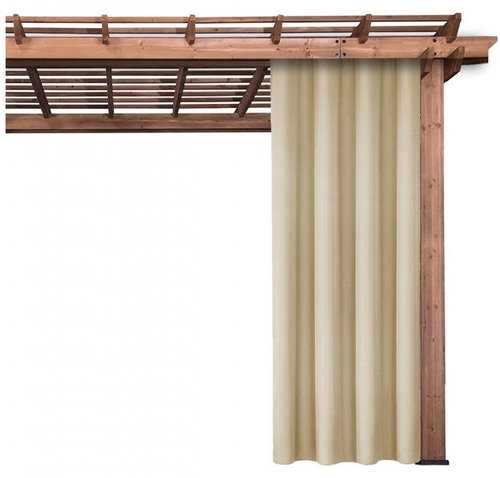 MyBestHome Jamaica light beige 155 x 200 cm 1 piece - Drape - Main image